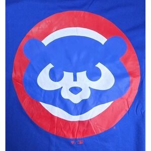 Fanatics Chicago CUBS Women's Primary Team Logo V-Neck T-Shirt sz L NWT